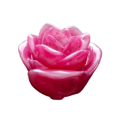 Knickknack - Resin rose trinket with lid