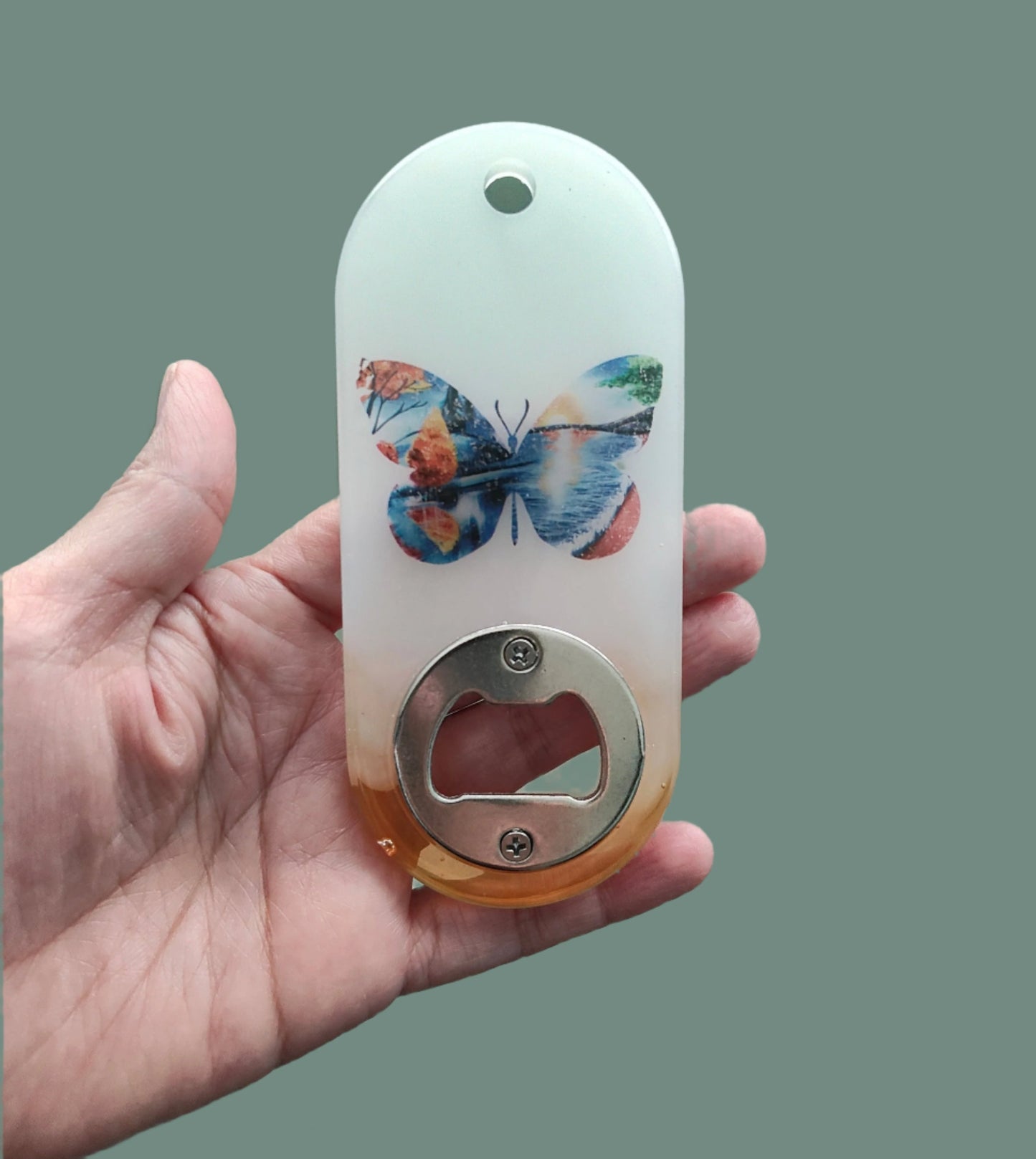 Knickknack - Resin oval shape bottle opener