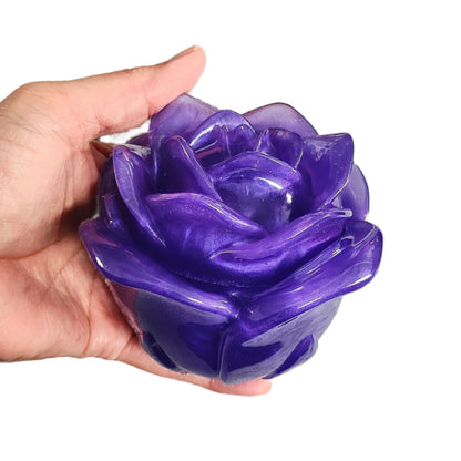 Knickknack - Resin rose trinket with lid