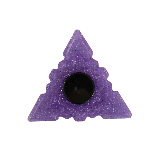 Knickknacks - Resin triangle fidget spinner