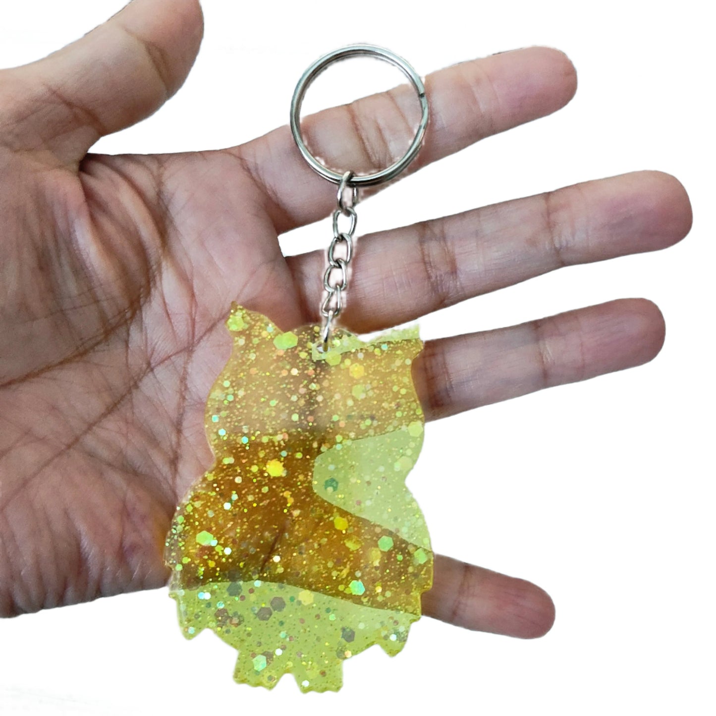 Keychain - Resin owl