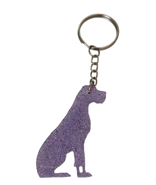 Keychain - Resin dog