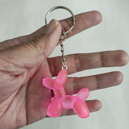 Keychain - Resin balloon dog