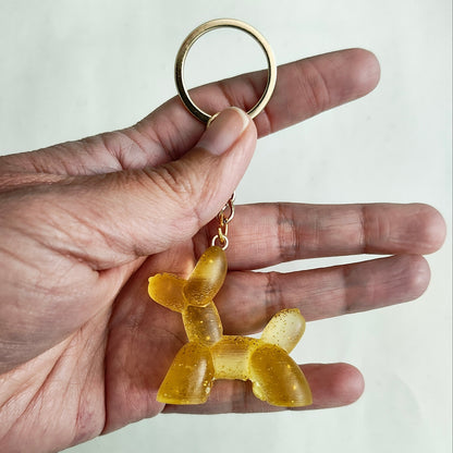 Keychain - Resin balloon dog