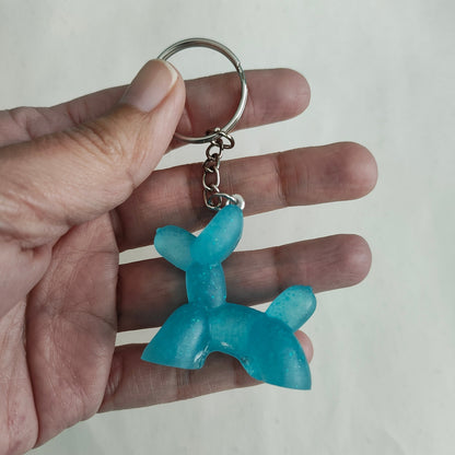 Keychain - Resin balloon dog