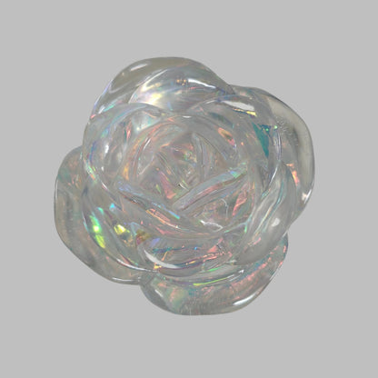 Knickknack - Resin rose trinket with lid