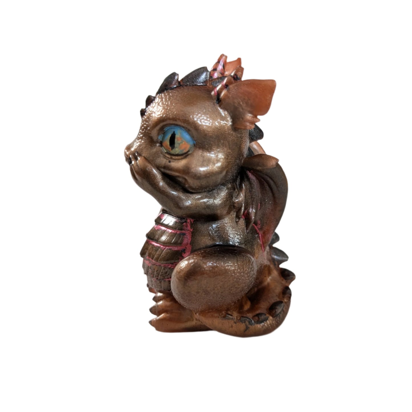 Knickknack - Resin say no evil dragon trinket