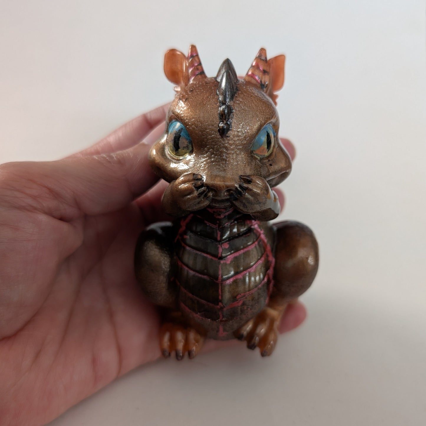 Knickknack - Resin say no evil dragon trinket