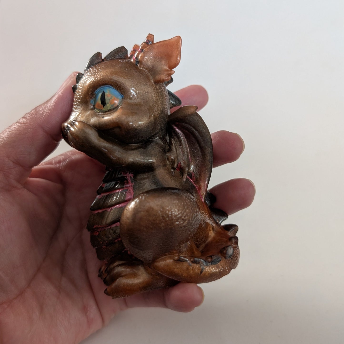 Knickknack - Resin say no evil dragon trinket