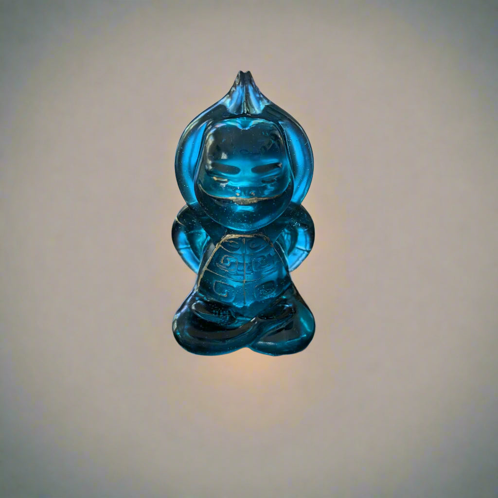 Knickknack - Resin Yoga/Meditation turtle trinket