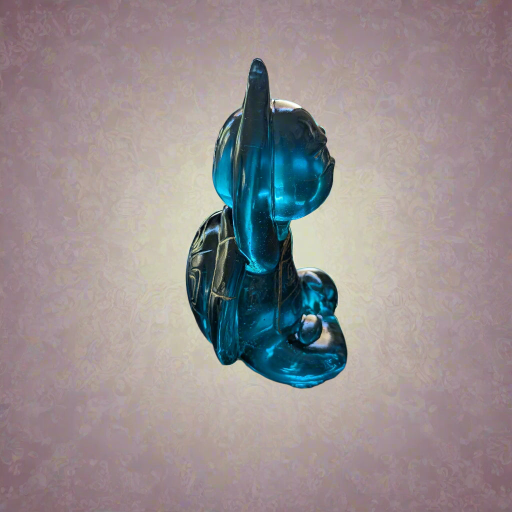 Knickknack - Resin Yoga/Meditation turtle trinket