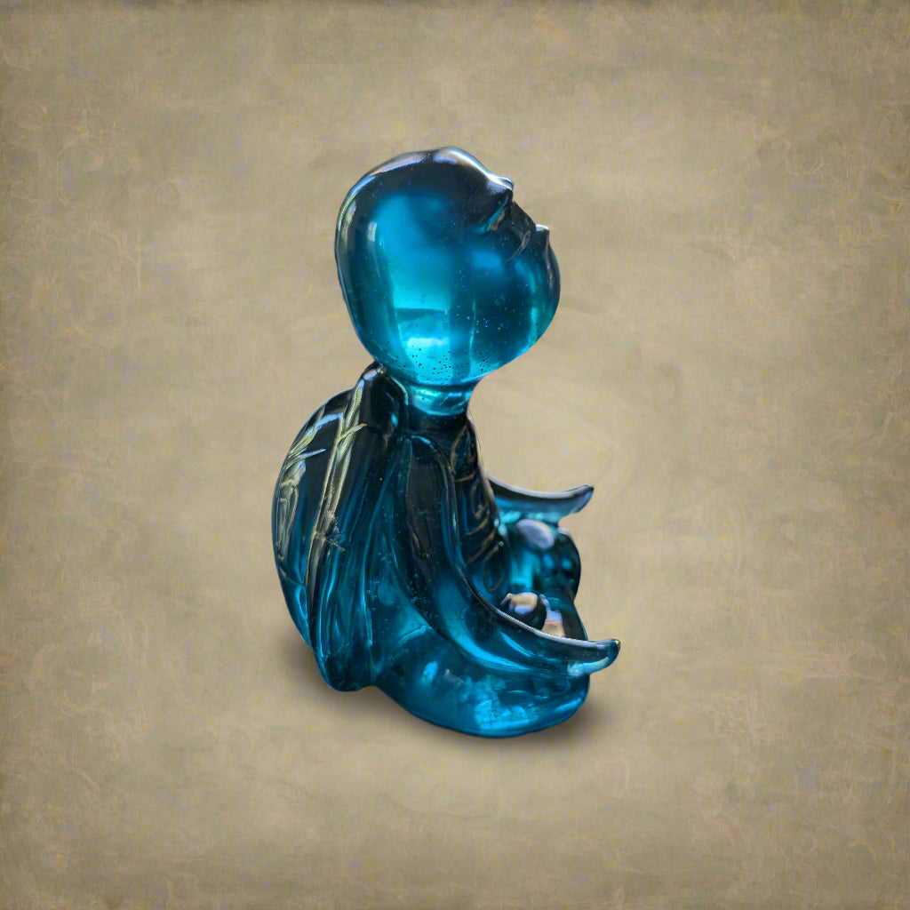 Knickknack - Resin Yoga/Meditation turtle trinket