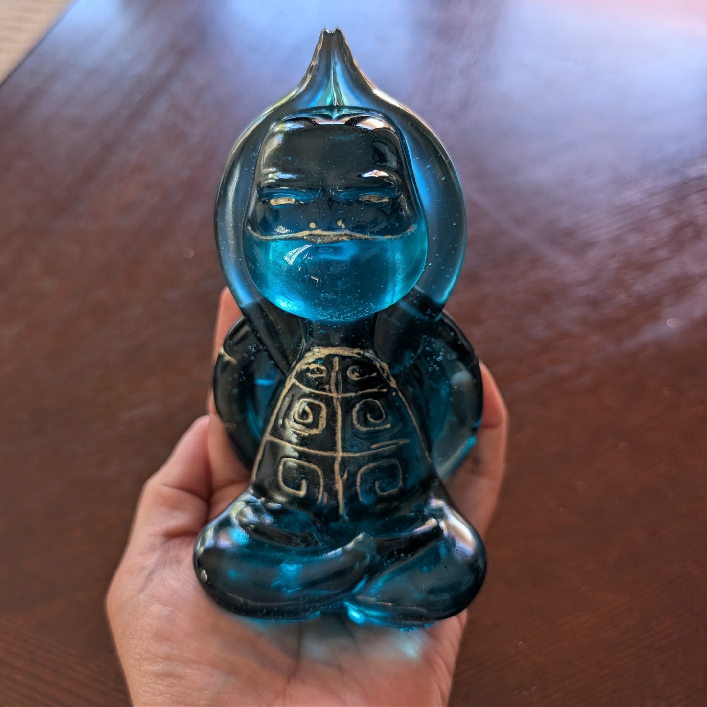 Knickknack - Resin Yoga/Meditation turtle trinket