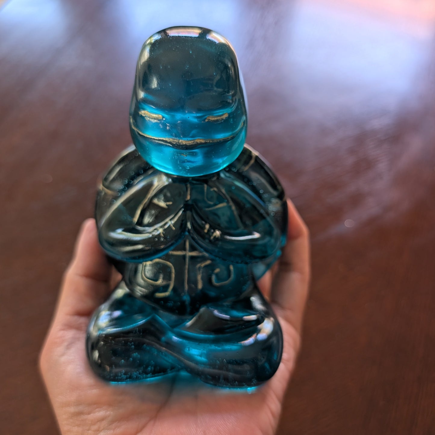 Knickknack - Resin Yoga/Meditation turtle trinket