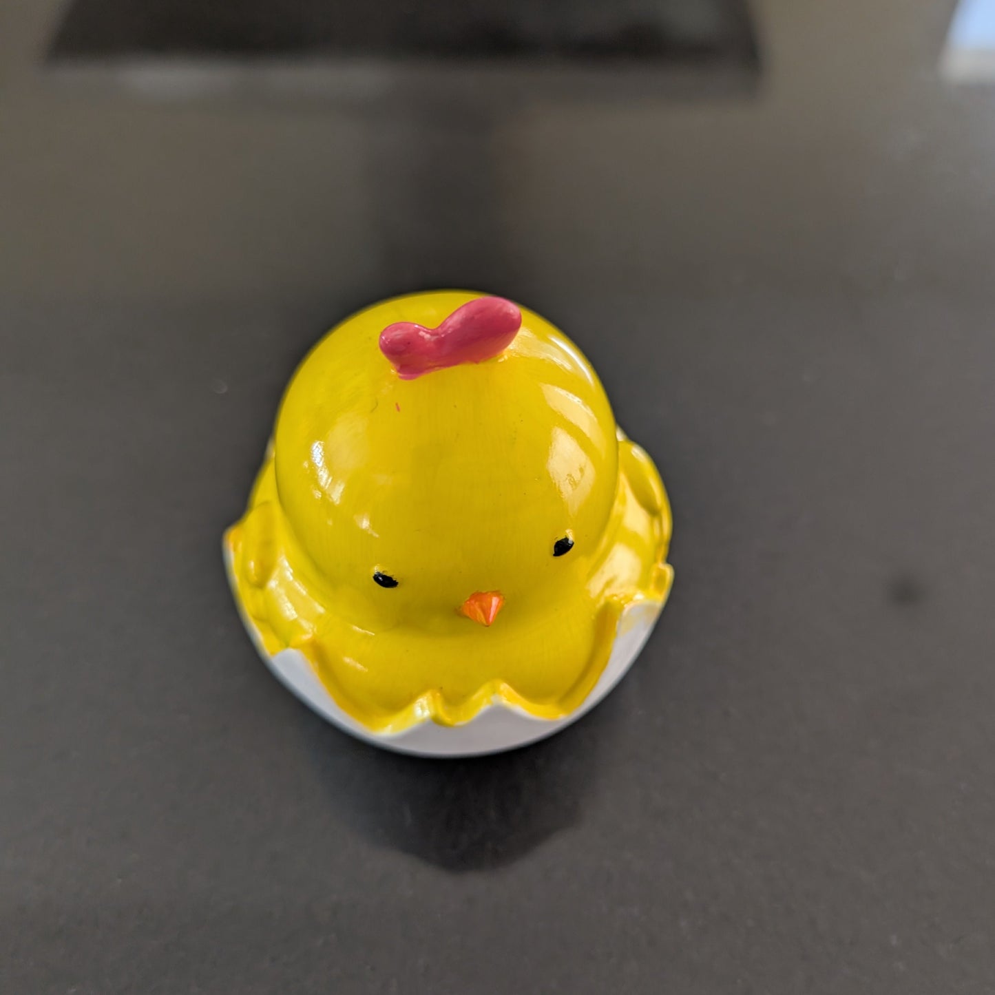 Knickknack - Resin Chick in egg trinket