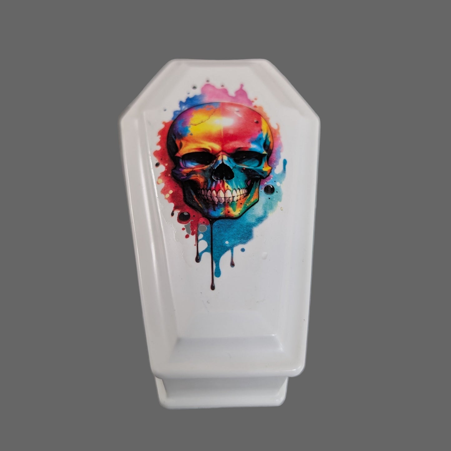 Knickknack - Resin coffin trinket box with lid