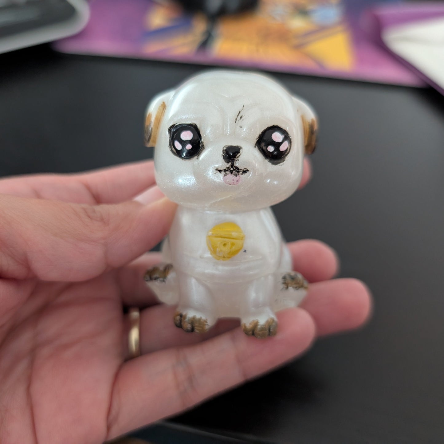 Knickknack - Resin small pug trinket
