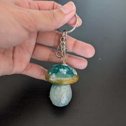 Keychain - Resin mushroom A