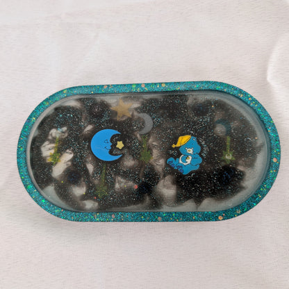 Knickknack - Resin oval trinket dish (Care Bears)