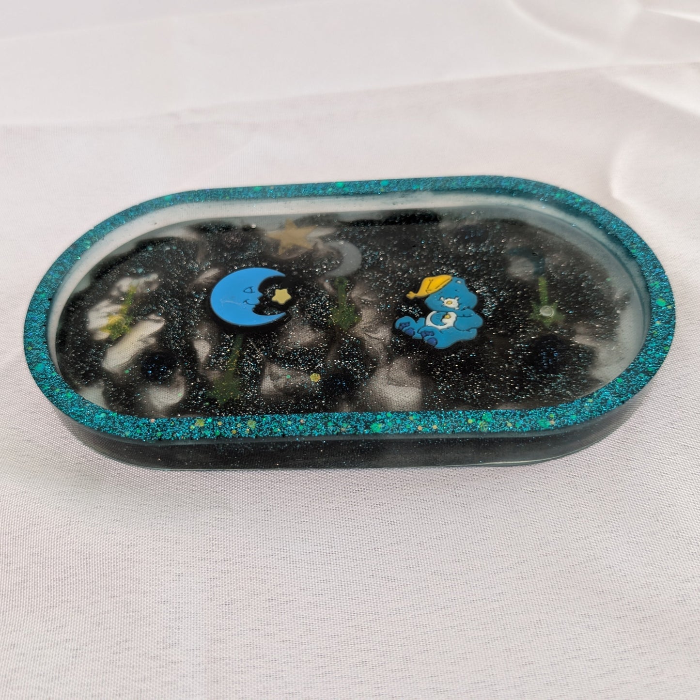 Knickknack - Resin oval trinket dish (Care Bears)