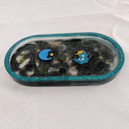 Knickknack - Resin oval trinket dish (Care Bears)