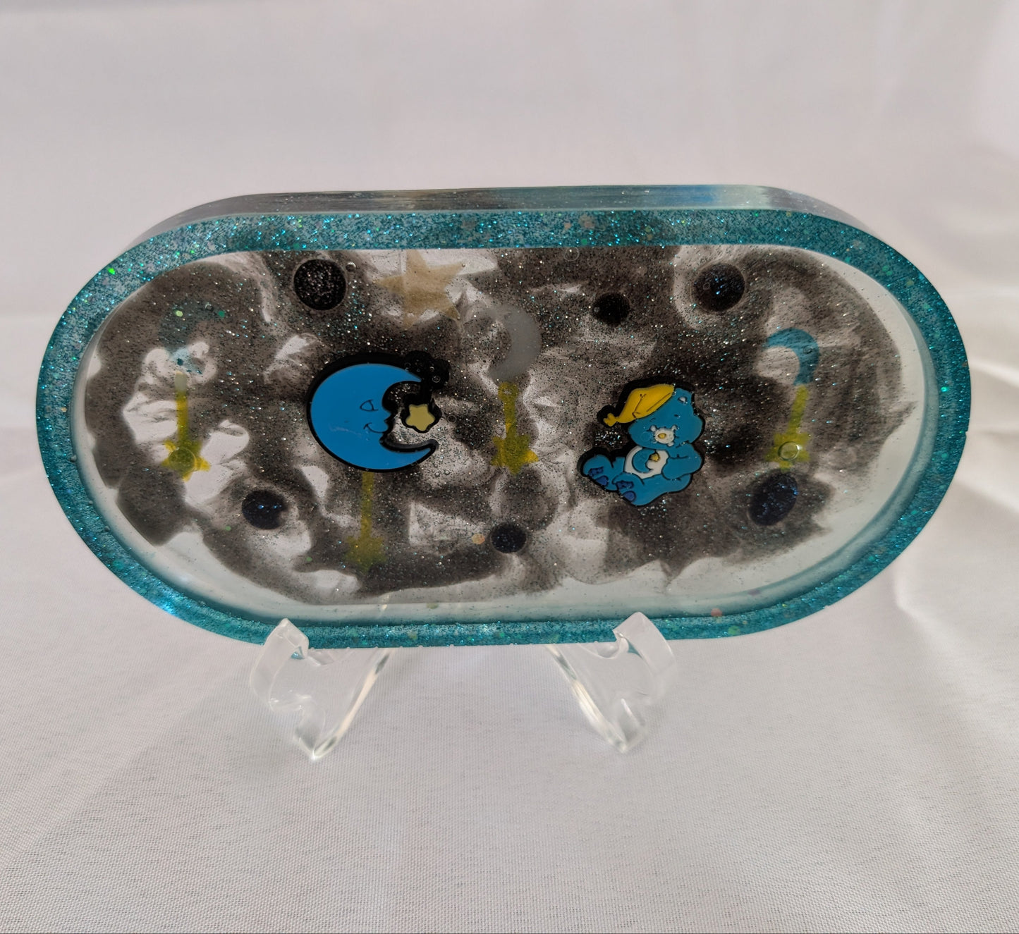 Knickknack - Resin oval trinket dish (Care Bears)