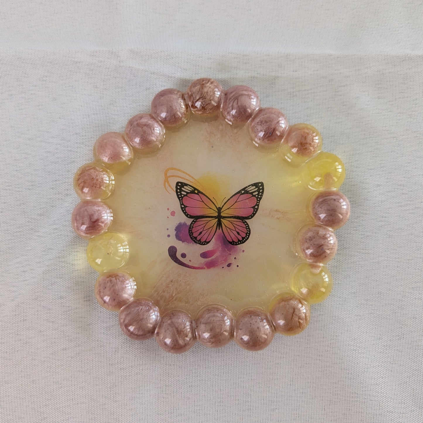 Knickknack - Resin pentagon trinket tray