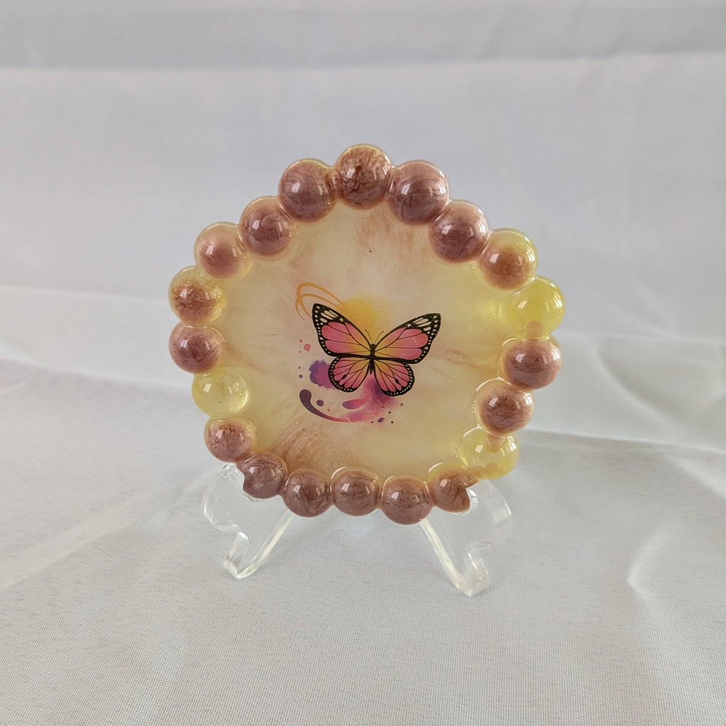 Knickknack - Resin pentagon trinket tray