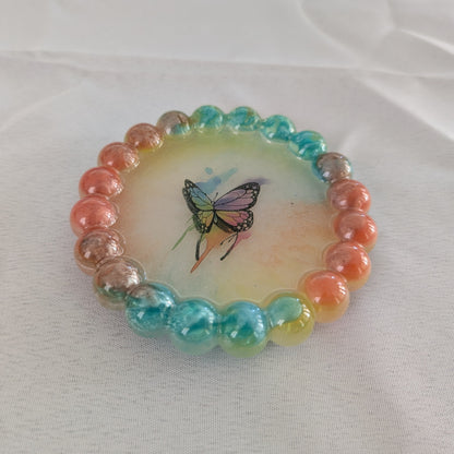 Knickknack - Round Resin trinket tray