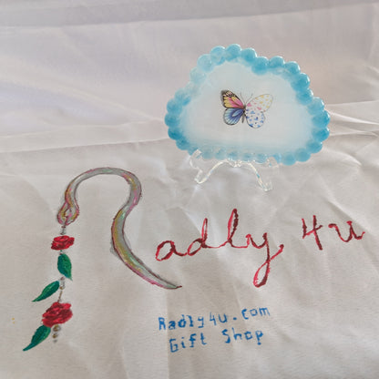 Knickknack - Resin cloud trinket tray