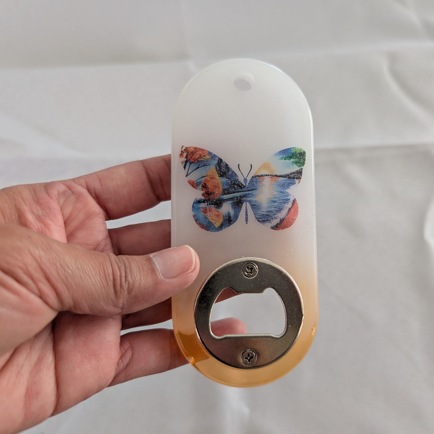 Knickknack - Resin oval shape bottle opener