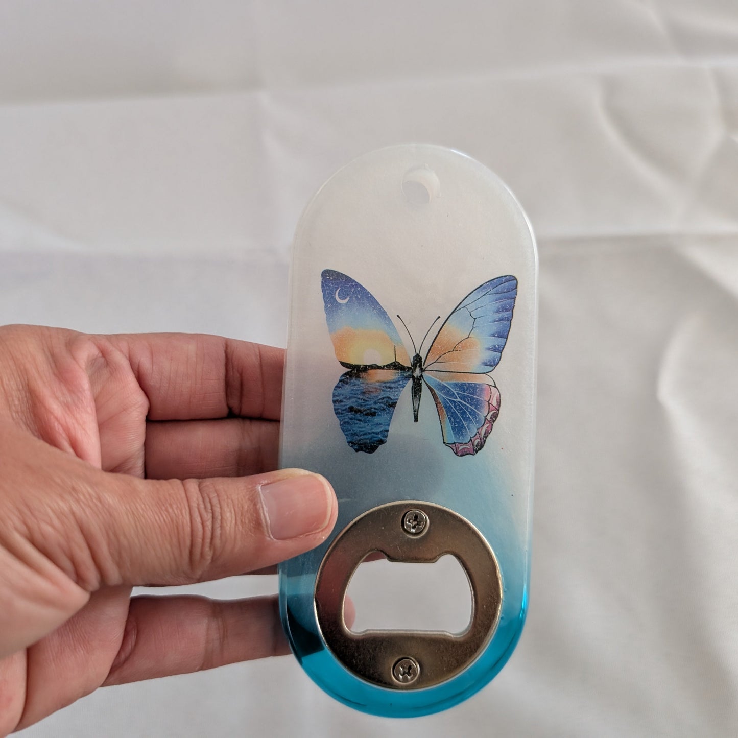 Knickknack - Resin oval shape bottle opener