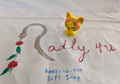 Knickknack - Resin cat trinket