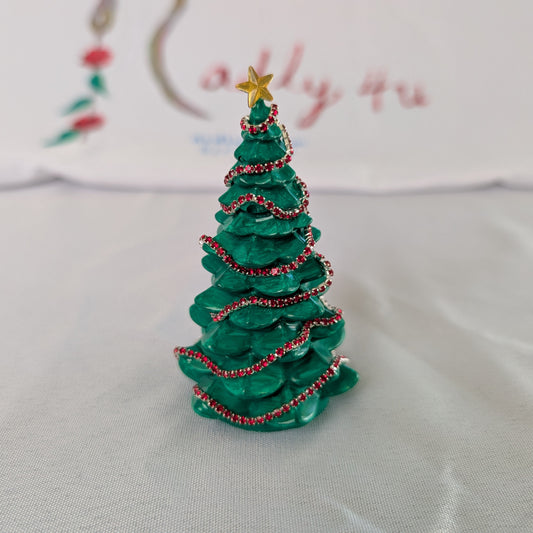 Knickknack - Resin Christmas tree trinket
