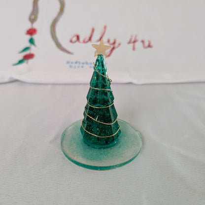 Knickknack - Resin Christmas tree trinket