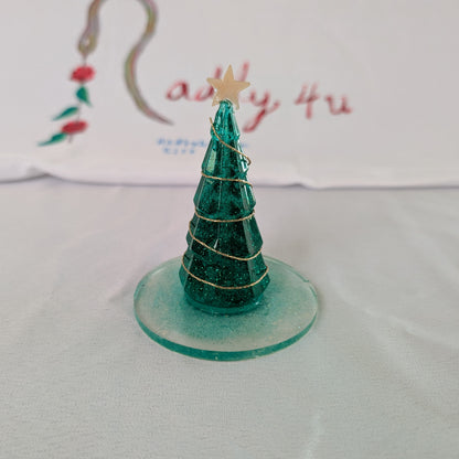 Knickknack - Resin Christmas tree trinket