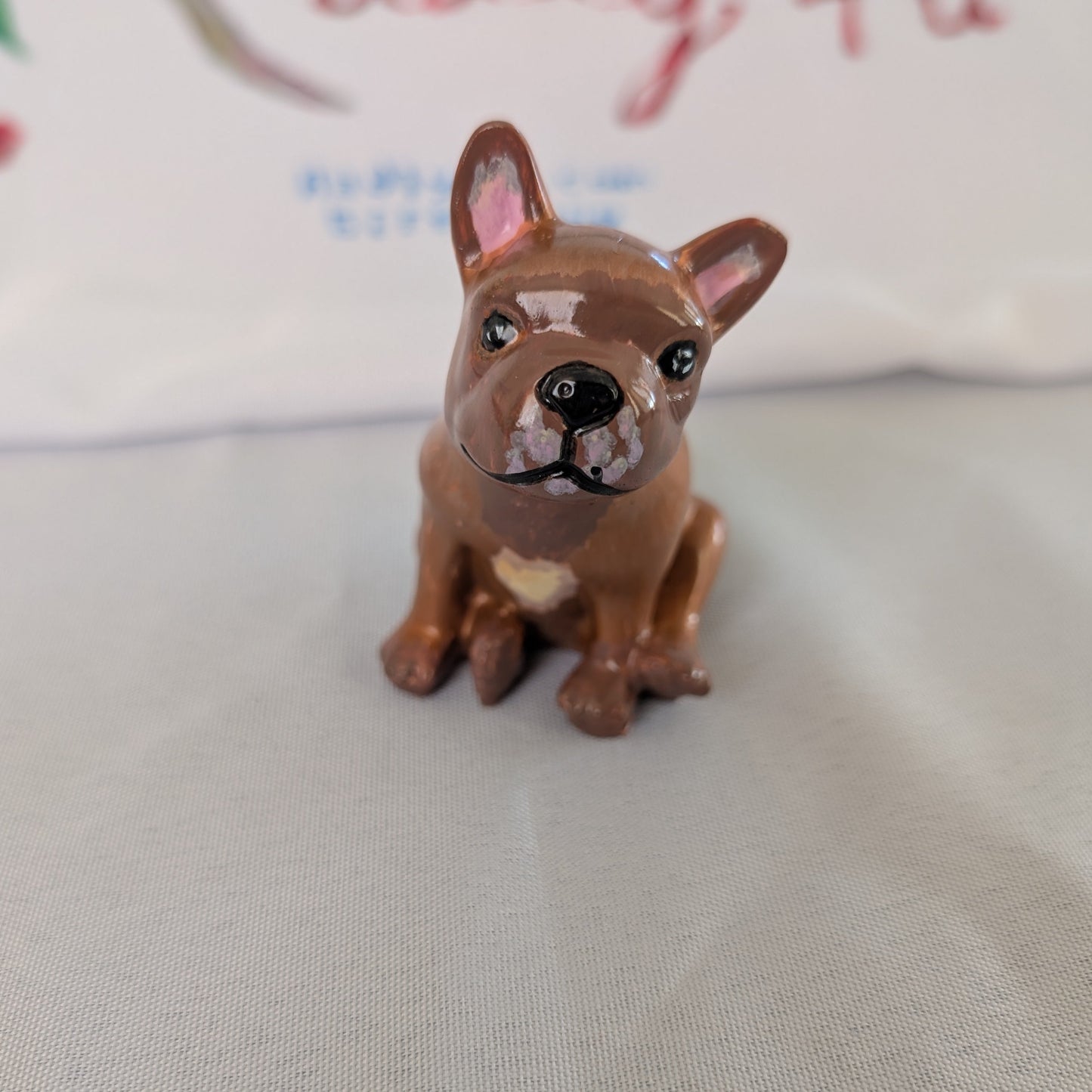 Knickknack - Resin frenchie dog trinket