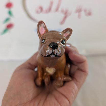 Knickknack - Resin frenchie dog trinket