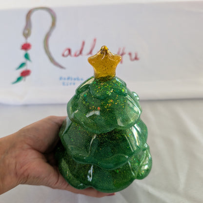 Knickknack - Resin Christmas tree trinket 3 part