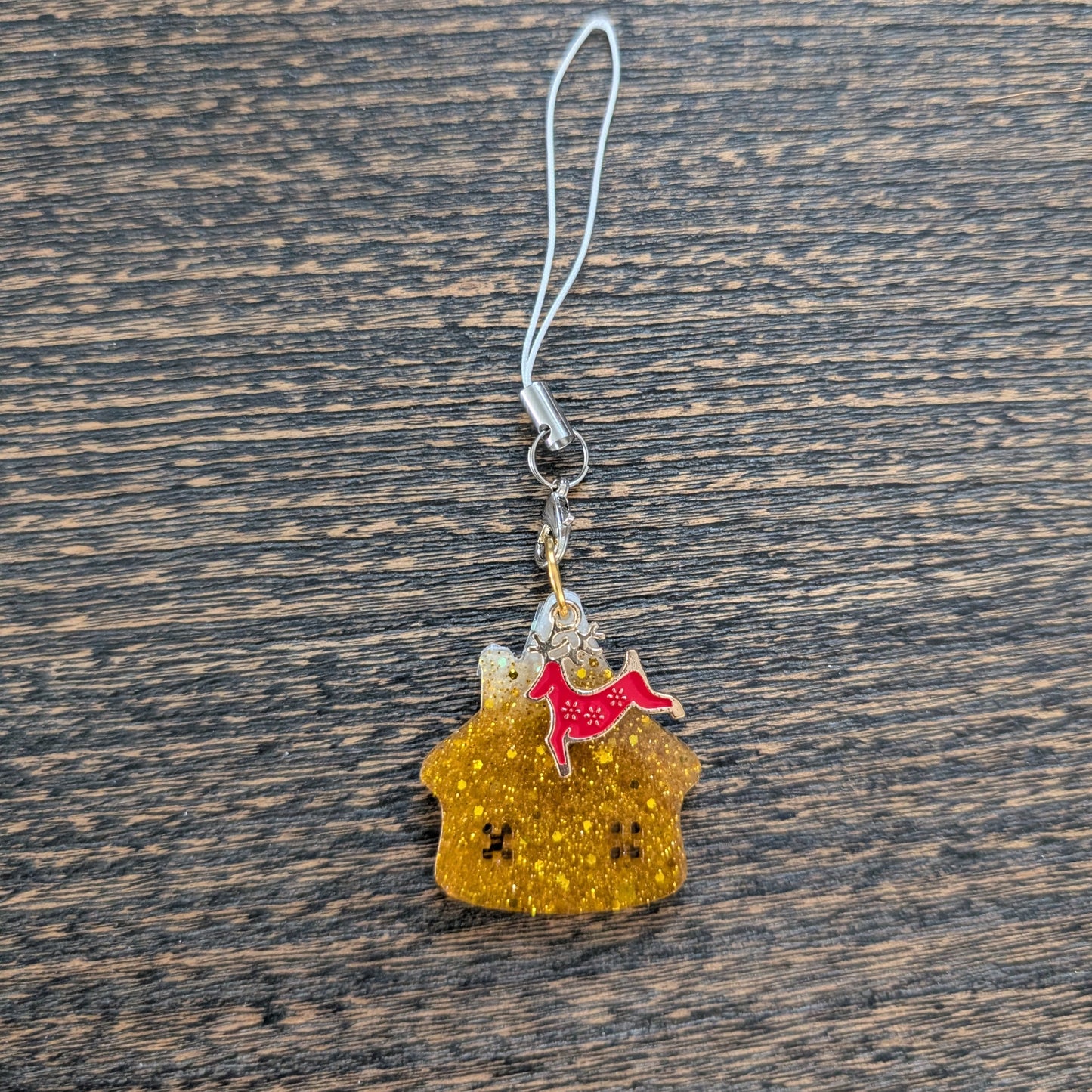 Phone charm - Resin Christmas charm