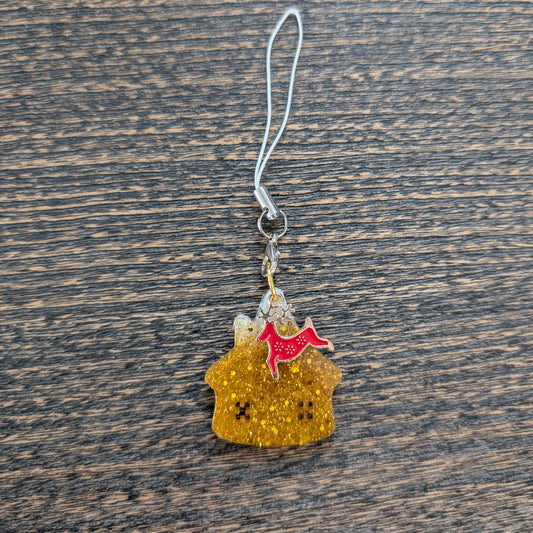 Phone charm - Resin Christmas charm