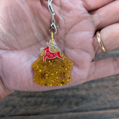 Phone charm - Resin Christmas charm
