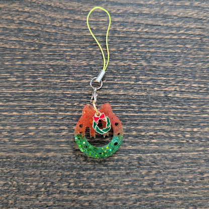 Phone charm - Resin Christmas charm