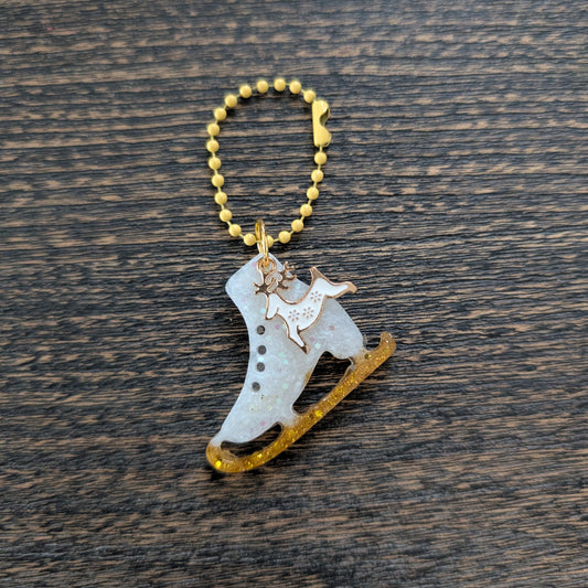 Keychain - Resin Christmas charm