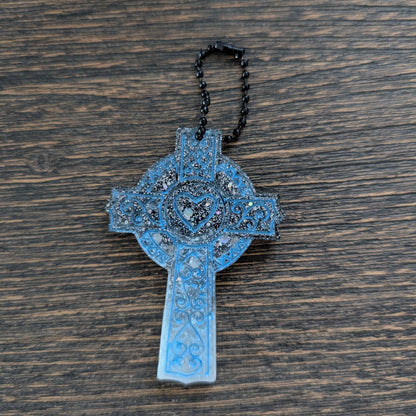 Keychain - Resin Cross