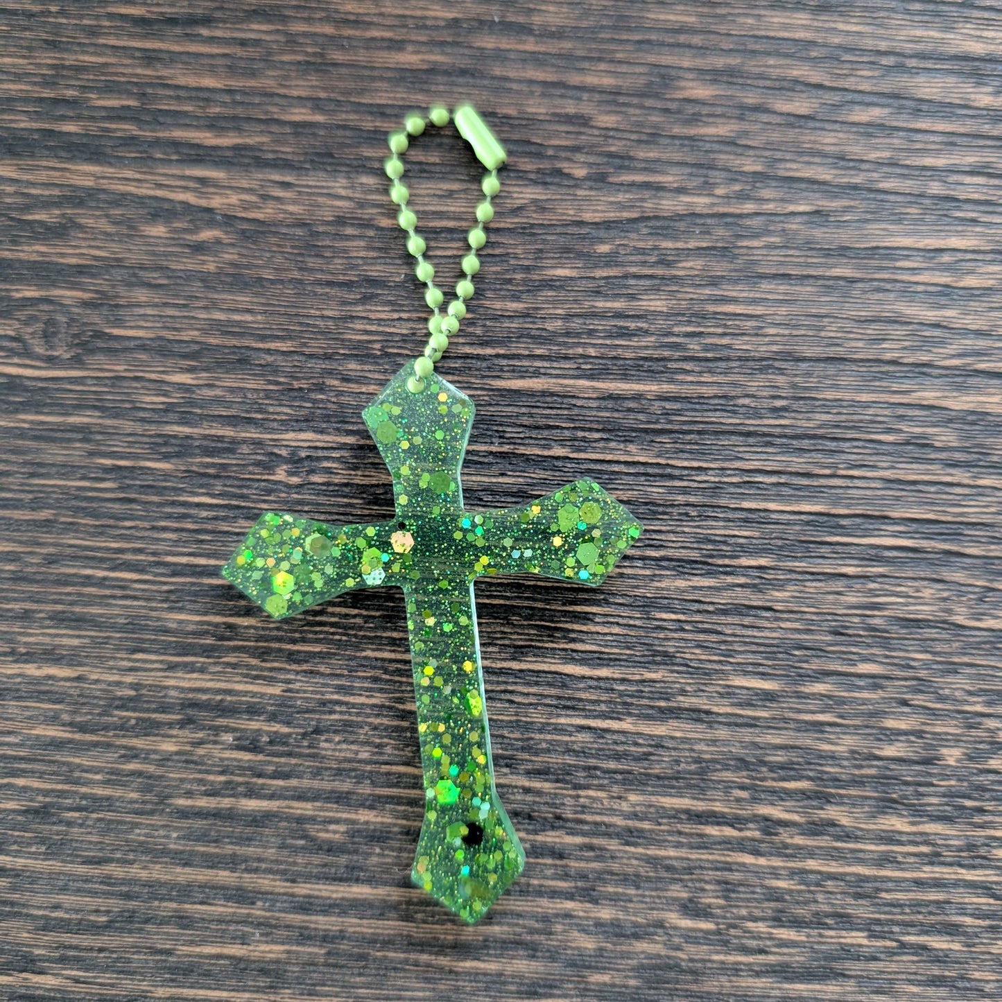 Keychain - Resin Cross