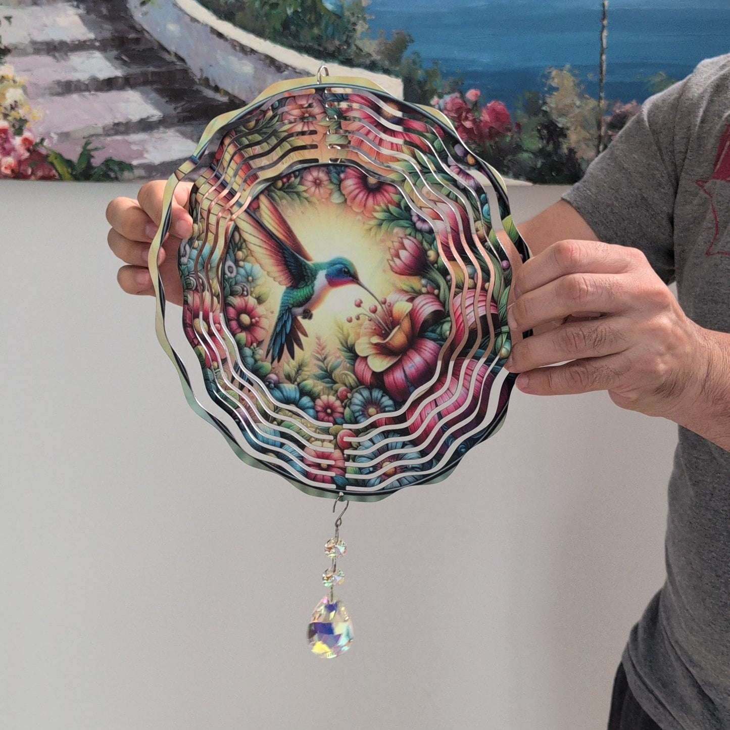 Wind Spinner - Hummingbird