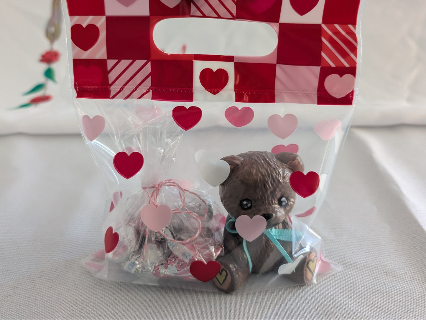 Handcrafted Eco-Resin Teddy Bear knickknack
