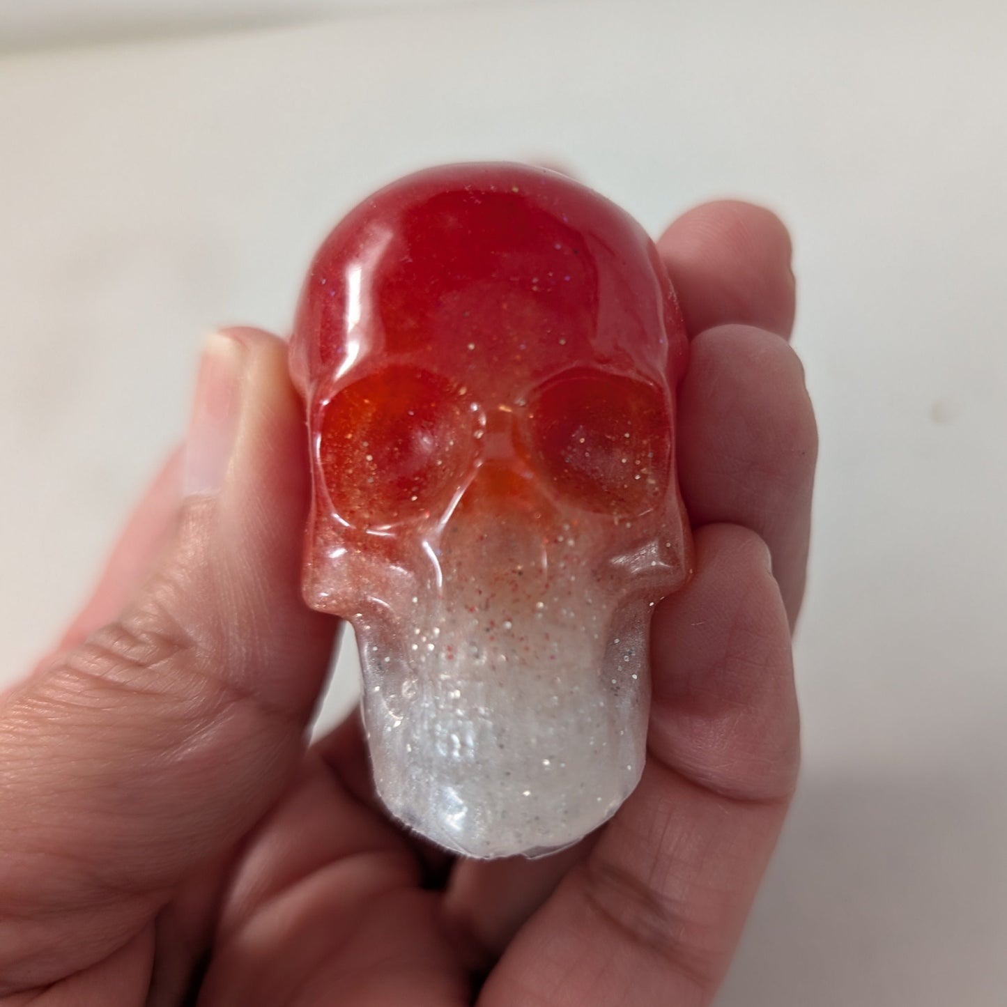 Small resin skull trinket