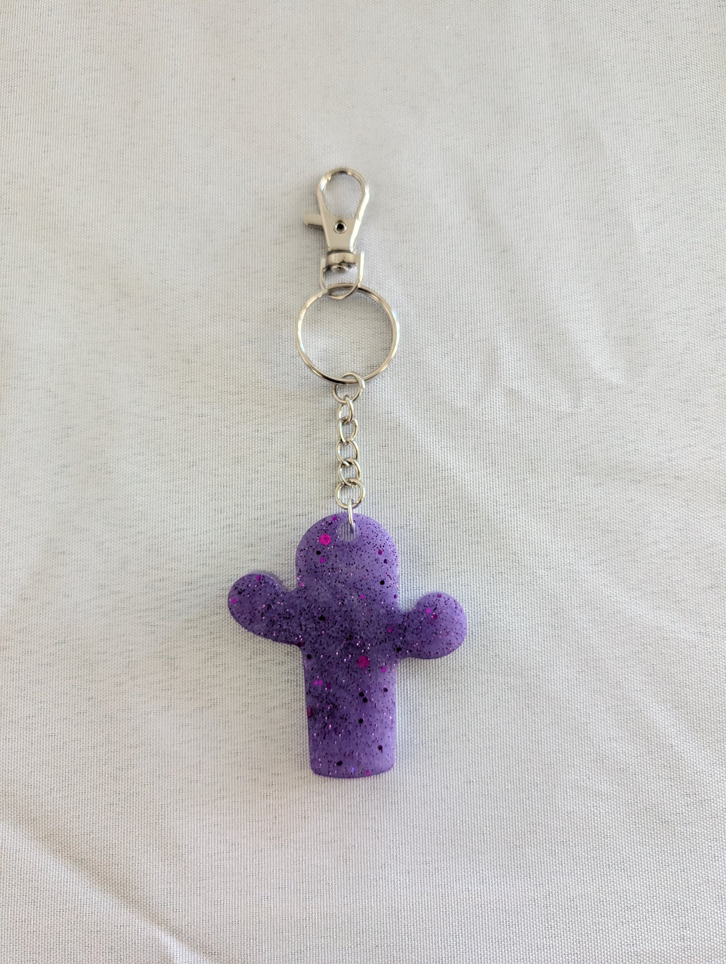 Keychain - Resin cactus